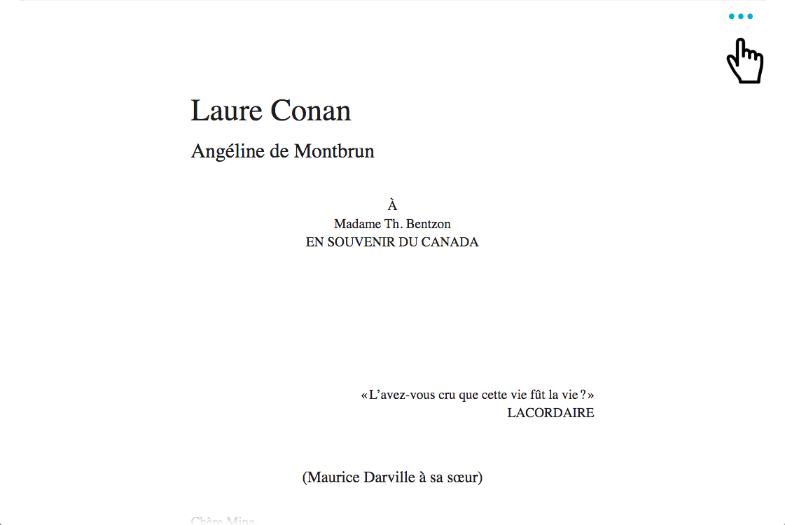 bouton pour menu Parametres